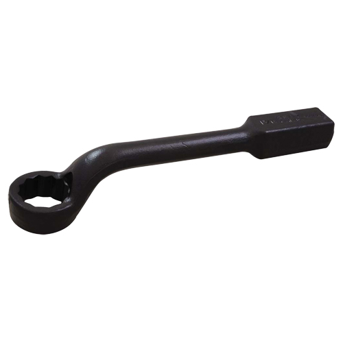 Cl&eacute; polygonale &agrave; choc, 12 pans, 1", d&eacute;cal&eacute;es de 45°, Fini Oxyde noir TGS INDUSTRIEL