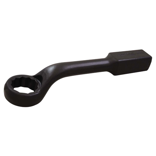 Cl&eacute; polygonale &agrave; choc, 12 pans, 27 mm, d&eacute;cal&eacute;es de 45°, Fini Oxyde noir TGS INDUSTRIEL