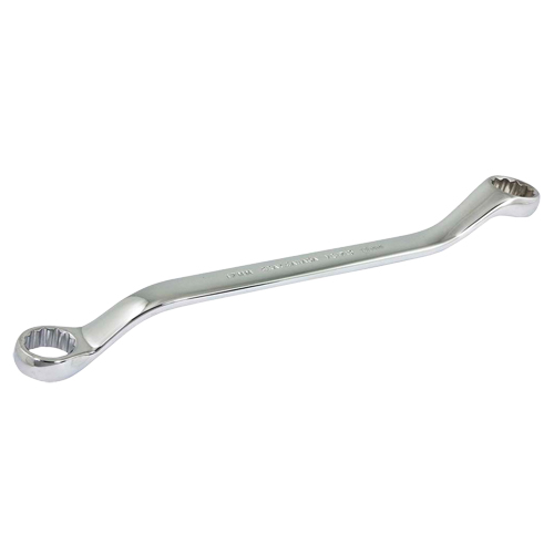 Cl&eacute; polygonale, 12 pans, 17 mm x 19 mm, d&eacute;cal&eacute;es de 15°, Fini Chrome TGS INDUSTRIEL