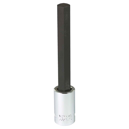 Extra Long Bit  Socket, 10 mm x 4" L, 3/8" Drive TGS INDUSTRIEL