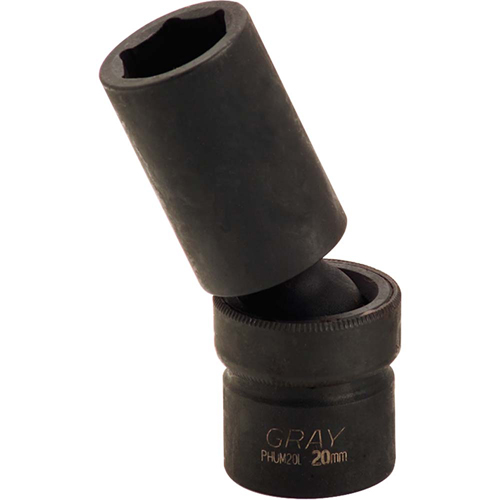 Universal Joint Socket , 10 mm, 1/2" Drive, 6 Points TGS INDUSTRIEL