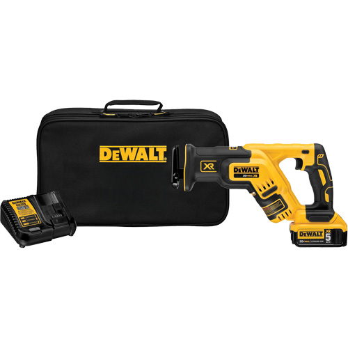 Max XR&reg; Compact Brushless Reciprocating Saw Kit, 20 V, Lithium-Ion Battery, 0-2900 SPM TGS INDUSTRIEL
