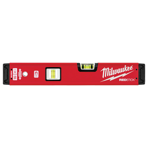 Redstick Level, Box, 1.33' L, Steel, 2, Magnetic TGS INDUSTRIEL