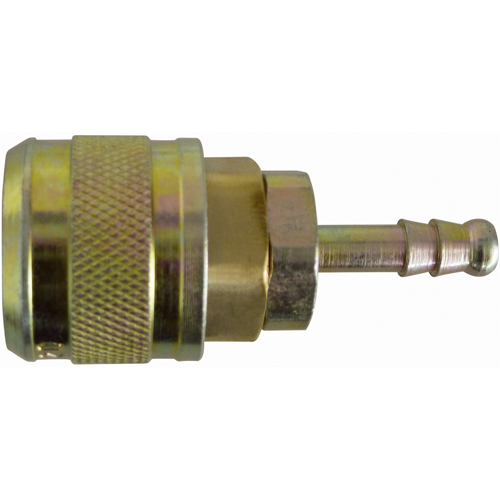 Automax 1/4" Hose Barb Quick Coupler, Brass TGS INDUSTRIEL