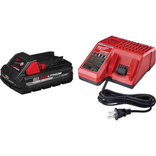 M18 Redlithium High Output CP3.0 Battery Charging Kit, 18 V, Lithium-Ion TGS INDUSTRIEL