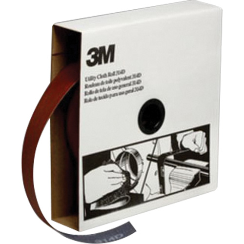Utility Roll, Aluminum Oxide, 1-1/2" W x 150' L, P400 Grit TGS INDUSTRIEL