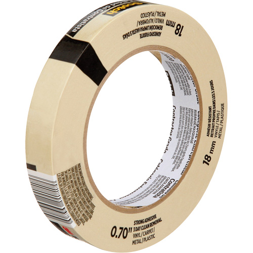 Ruban-cache Scotch pour entrepreneurs 2020, 18 mm (3/4") x 55 m (180'), Beige TGS INDUSTRIEL