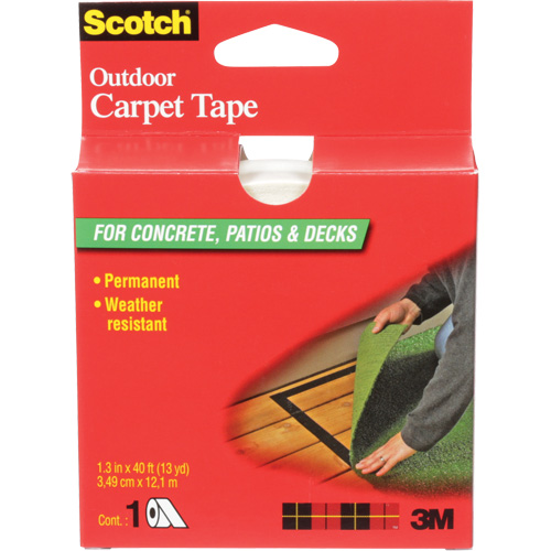 Ruban pour tapis ext&eacute;rieurs Scotch, 35 mm (1-2/5") la x 12,2 m (40') lo TGS INDUSTRIEL