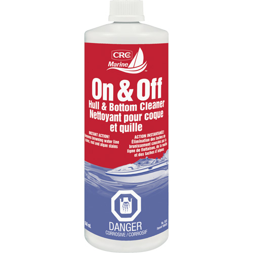 Nettoyant pour coques et parois inf&eacute;rieures de bateaux On & Off, 946 ml, Bouteille TGS INDUSTRIEL
