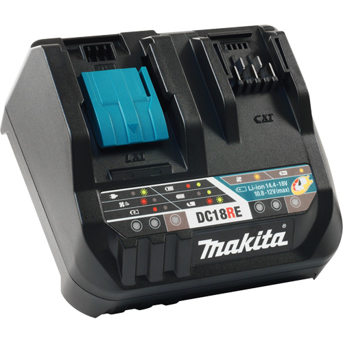 Chargeur rapide double port, 12 V/18 V, Lithium-ion TGS INDUSTRIEL