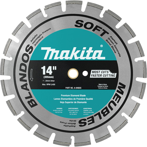 Soft Material Segmented Diamond Blade TGS INDUSTRIEL