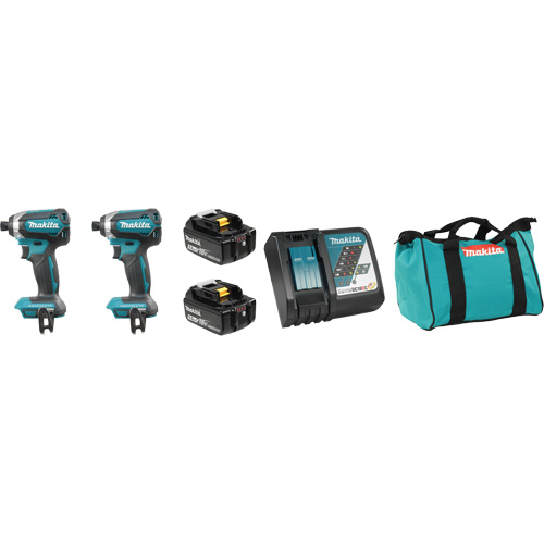 LXT&reg; 2-Tool Brushless Motor Combo Kit, Lithium-Ion, 18 V TGS INDUSTRIEL