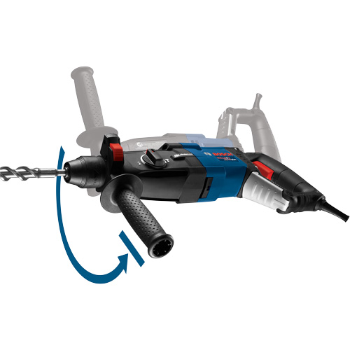SDS-Plus&reg; Bulldog Xtreme Max Rotary Hammer, 8.5 A, 0-5100 BPM, 0-1300 RPM, 2.4 ft.-lbs. TGS INDUSTRIEL