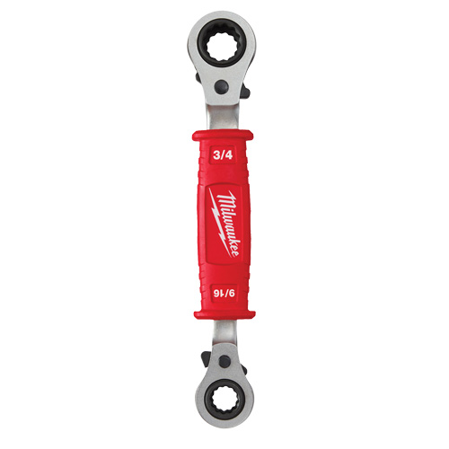 Lineman's 4-in-1 Insulated Ratcheting Box Wrench TGS INDUSTRIEL