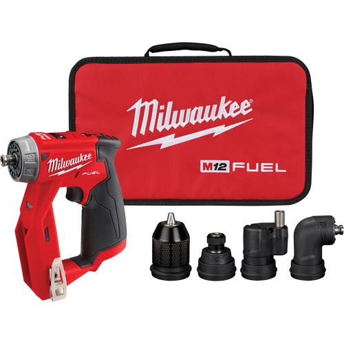 M12 Fuel Installation Drill-Driver (Tool Only), Lithium-Ion, 12 V, 1/4"/3/8" Chuck, 300 in-lbs Torque TGS INDUSTRIEL
