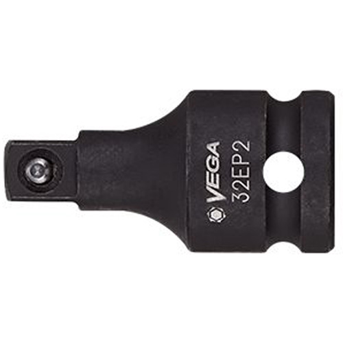 Adaptateur pour douille, Chocs, Prise 1/2", Douille 1/4", 1,25" lo, Sph&eacute;rique TGS INDUSTRIEL