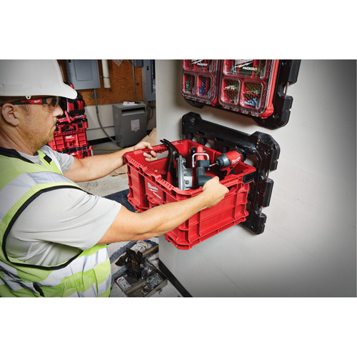 Caisse Packout, 15-2/5" x 18-3/5" x 9-9/10", Rouge TGS INDUSTRIEL