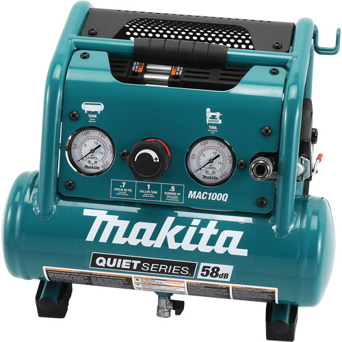 Compresseur d'air s&eacute;rie Quiet, &eacute;lectrique, 1 gal. (1,2 gal. US), 135 PSI, 120/1 V TGS INDUSTRIEL