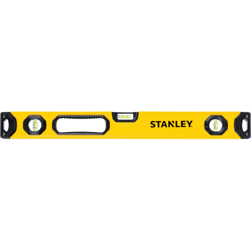 Level, Box, 2' L, Aluminum, 3, Non-Magnetic TGS INDUSTRIEL