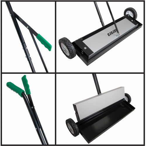 Magnetic Push Sweeper, 24" W TGS INDUSTRIEL