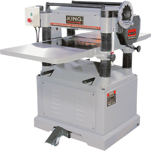 Planer with Spiral Cutterhead, 56-1/2" W x 40" L x 42" H, 5000 RPM No Load Speed TGS INDUSTRIEL