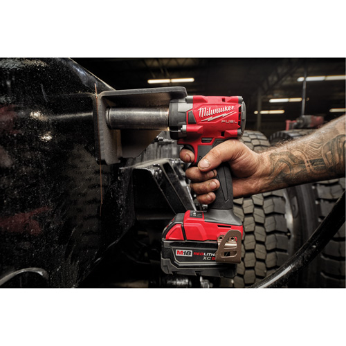 M18 Fuel Compact Impact Wrench with Friction Ring (Tool Only), 18 V, 3/8" Socket TGS INDUSTRIEL