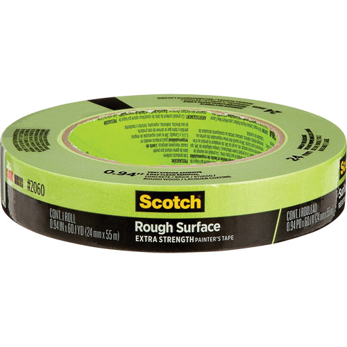 Ruban pour peintres pour surfaces rugueuses 2060 Scotch, 24 mm (1") x 55 m (180'), Vert TGS INDUSTRIEL