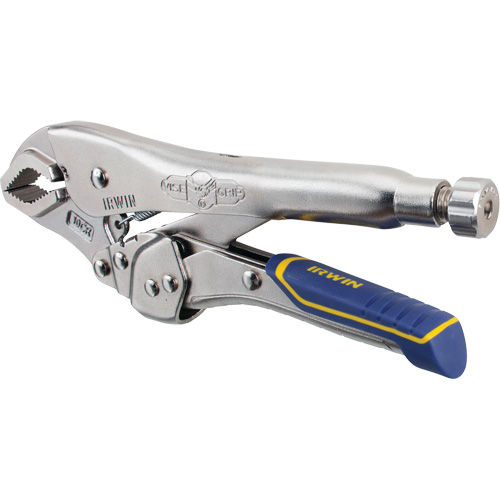 Pince-&eacute;tau avec coupe-fil Vise-Grip Fast Release 10WR, Longueur 10", M&acirc;choire courb&eacute;e TGS INDUSTRIEL