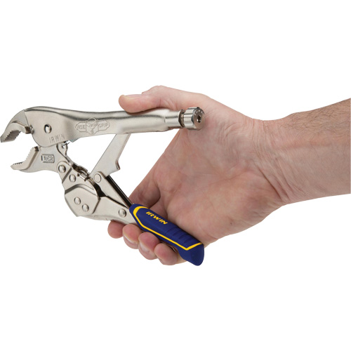 Pince-&eacute;tau avec coupe-fil Vise-Grip Fast Release 10WR, Longueur 10", M&acirc;choire courb&eacute;e TGS INDUSTRIEL