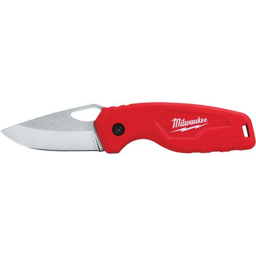 Compact Folding Knife, 2-1/2" Blade, Stainless Steel Blade, Metal Handle TGS INDUSTRIEL