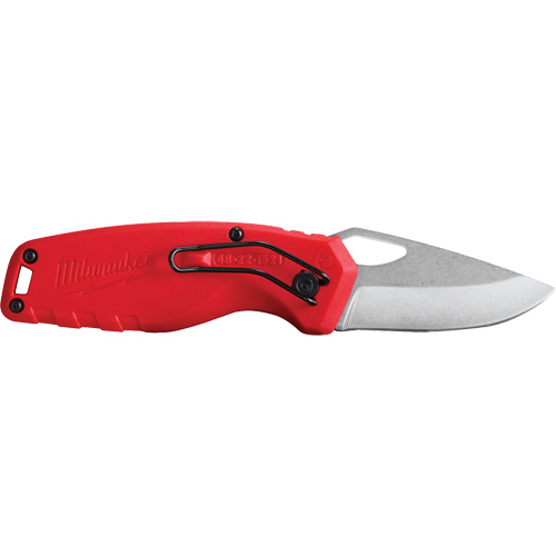 Compact Folding Knife, 2-1/2" Blade, Stainless Steel Blade, Metal Handle TGS INDUSTRIEL