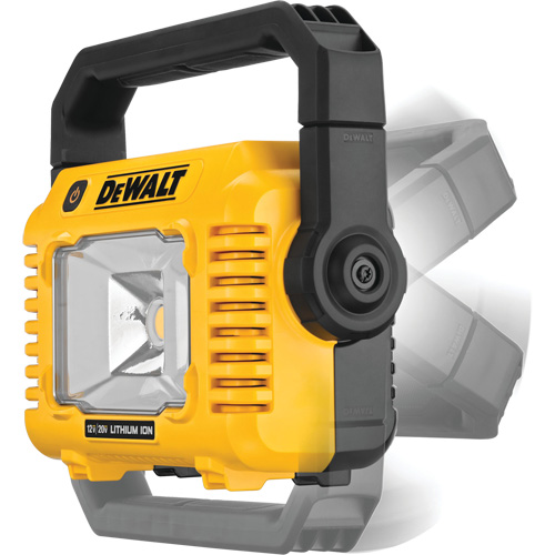 Lampe d'&eacute;clairage direct compact 12V/20V Max, DEL, 2000 Lumens TGS INDUSTRIEL