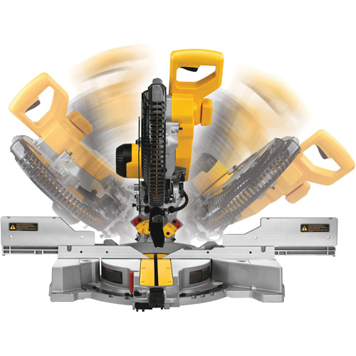 Double-Bevel Sliding Compound Mitre Saw, 12", 15 A, 120 V TGS INDUSTRIEL