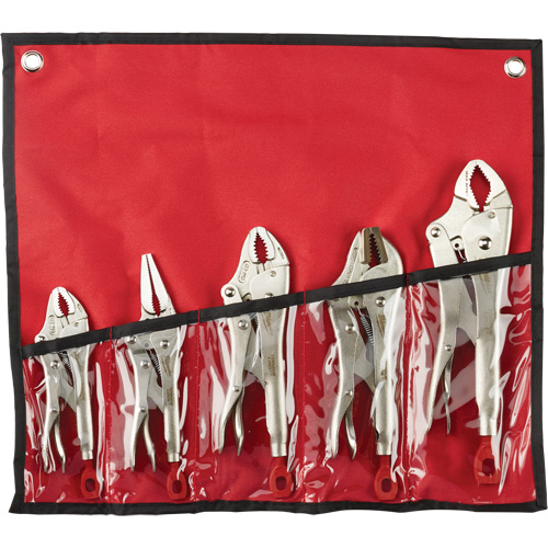 Torque Lock Locking Pliers Kit, 5 Pieces TGS INDUSTRIEL