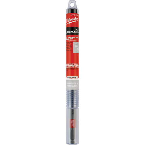 Foret de ligneur pour fibre de verre Shockwave Impact Duty, 11/16", Carbure TGS INDUSTRIEL