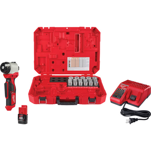 M12 Cable Stripper Kit with 17 Cu THHN/XHHW Bushings TGS INDUSTRIEL