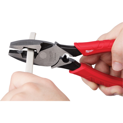 Comfort Grip High Leverage Lineman's Pliers with Crimper TGS INDUSTRIEL