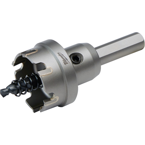 One-Piece Carbide Hole Cutters, 1-1/4", 3/16" Depth of Cut TGS INDUSTRIEL