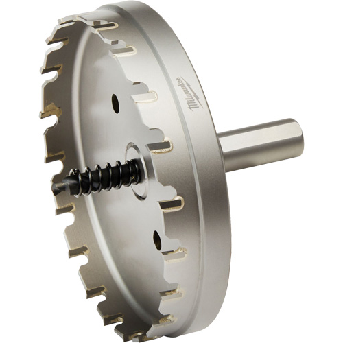 One-Piece Carbide Hole Cutters, 4", 3/16" Depth of Cut TGS INDUSTRIEL