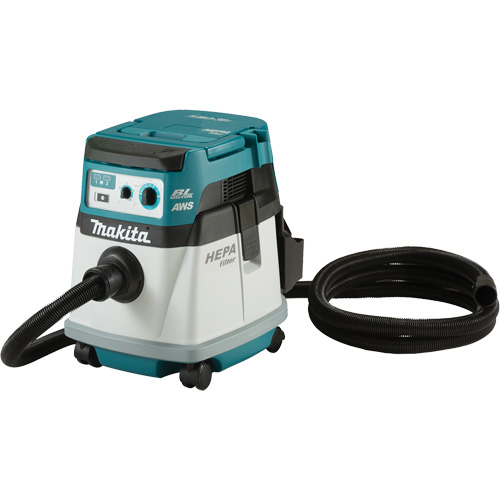 Aspirateur de poussi&egrave;res silencieux avec AWS (outil seulement), 18 V, Capacit&eacute; 3,96 gal. TGS INDUSTRIEL