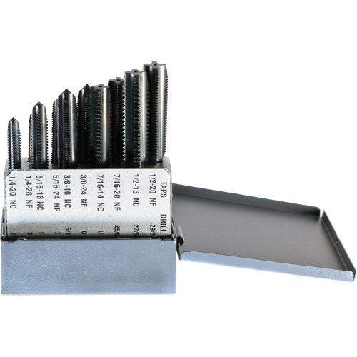 Jeu de tarauds DRILLCO, 10 morcea TGS INDUSTRIEL
