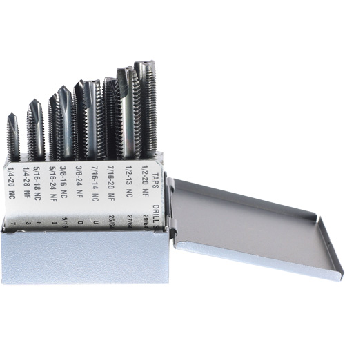 Jeu de tarauds DRILLCO, 10 morcea TGS INDUSTRIEL
