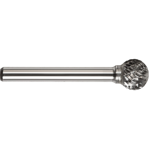 DRILLCO Double Cut Ball Shaped Burr, SD-42L2 TGS INDUSTRIEL