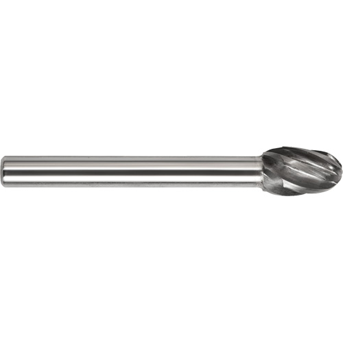 DRILLCO Aluminum Cut Ballnose Cone Burr, SE-1NF TGS INDUSTRIEL