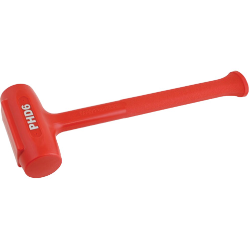 One-Piece Dead Blow Hammer, 5.5 lbs., Smooth Grip, 20" L TGS INDUSTRIEL