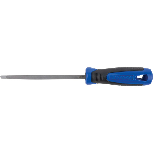 Slim Taper File With Handle, Triangle, 6", Single TGS INDUSTRIEL