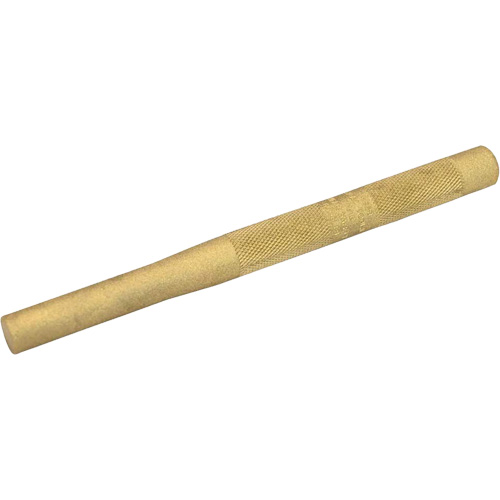 Brass Pin Punch, 7/16" Dia. x 6" L TGS INDUSTRIEL