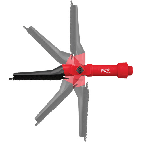 Brosse pivotante &agrave; profil bas Air-Tip TGS INDUSTRIEL