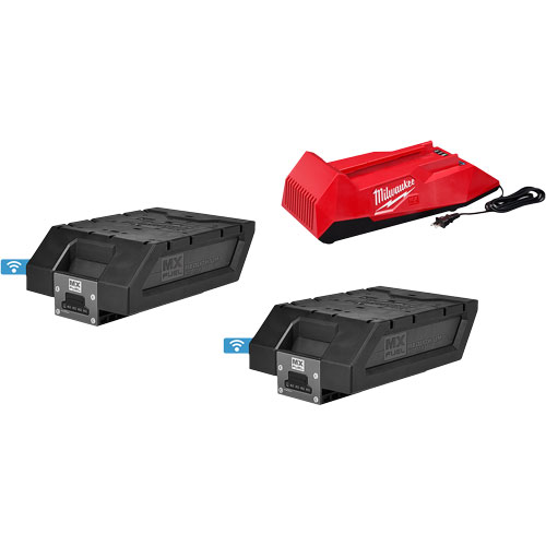 MX Fuel Battery & Charger Expansion Kit, Lithium-Ion, 6 Ah TGS INDUSTRIEL