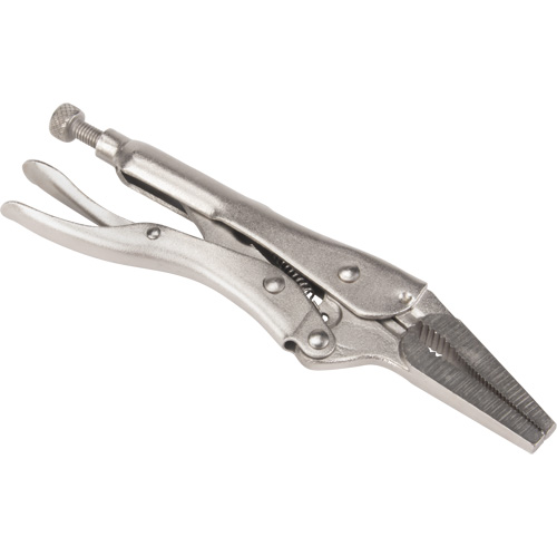 Locking Pliers with Wire Cutter, 6-1/2" Length, Long Nose TGS INDUSTRIEL